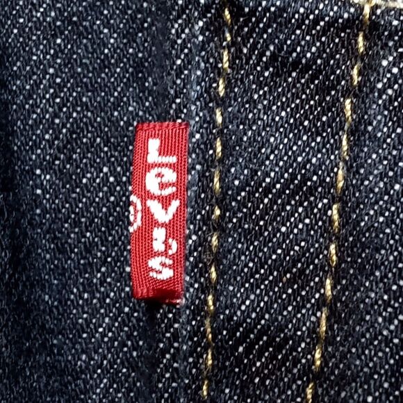 Levi's 559 Jeans Fits 40x30 Blue Denim Relaxed Straight Dark Wash - Picture 4 of 10